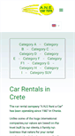 Mobile Screenshot of carhirecrete.net